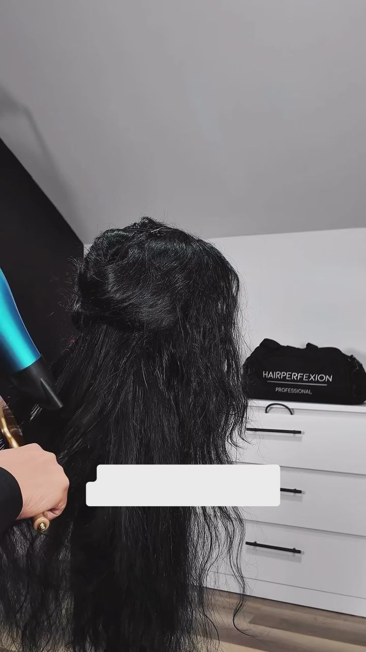 CLASSIC NOIR CURTAIN BANGS